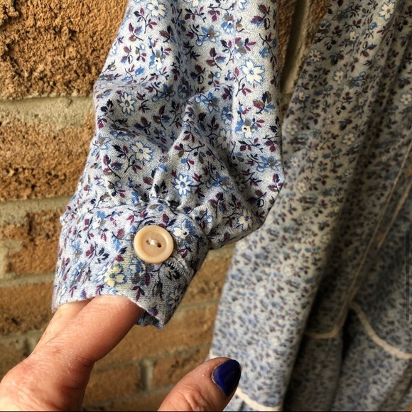 PANTEL | Blue floral & lace cottagecore mi… - Picture 6 of 16